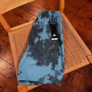 Adidas  youth blue Athletic Shorts